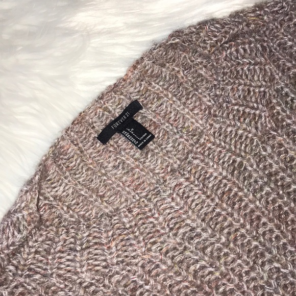 Forever 21 chunky knit sweater size L - Picture 2 of 3